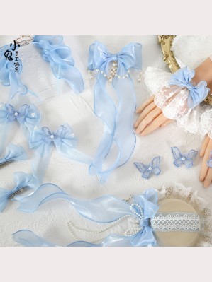 Miss Furla Light Blue Lolita Style Accessories (LG122)
